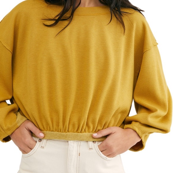 NEW with TAGS - Free People - We The Free Cuddle Bubble Pullover. Size S - Picture 4 of 15